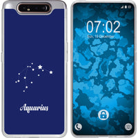 Galaxy A80 Silikon-Hülle SternzeichenAquarius M10 Case