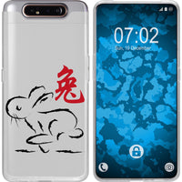 Galaxy A80 Silikon-Hülle Tierkreis Chinesisch M4 Case