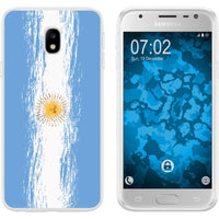 Galaxy J3 2017 Silikon-Hülle WM Argentinien M1 Case