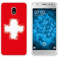 Galaxy J3 2017 Silikon-Hülle WM Schweiz M10 Case