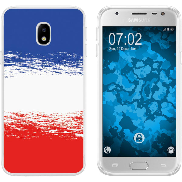 Galaxy J3 2017 Silikon-Hülle WM France M5 Case