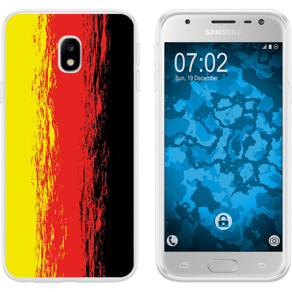 Galaxy J3 2017 Silikon-Hülle WM Deutschland M6 Case