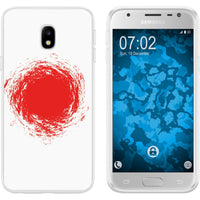 Galaxy J3 2017 Silikon-Hülle WM Japan M7 Case