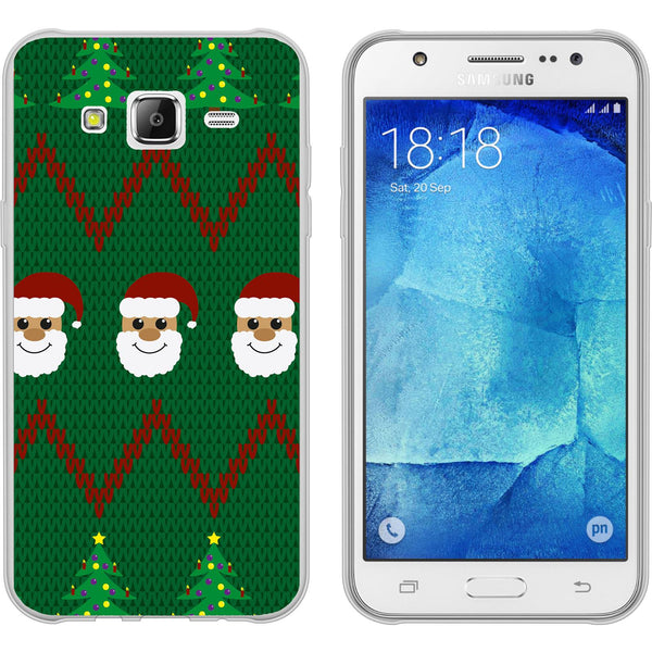 Galaxy J5 (2016) J510 Silikon-Hülle X Mas Weihnachten X-Mas