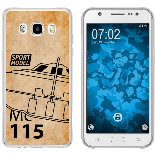 Galaxy J5 (2016) J510 Silikon-Hülle Space U.F.O. M1 Case