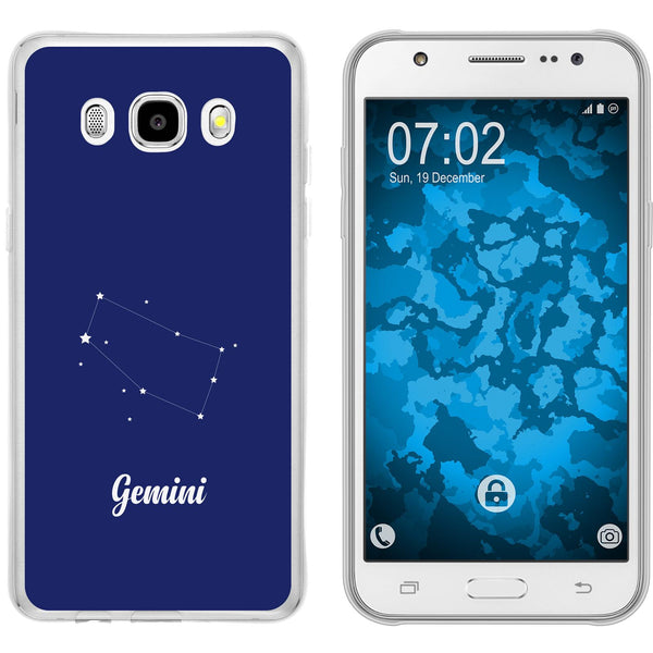 Galaxy J5 (2016) J510 Silikon-Hülle SternzeichenGemini M12 C