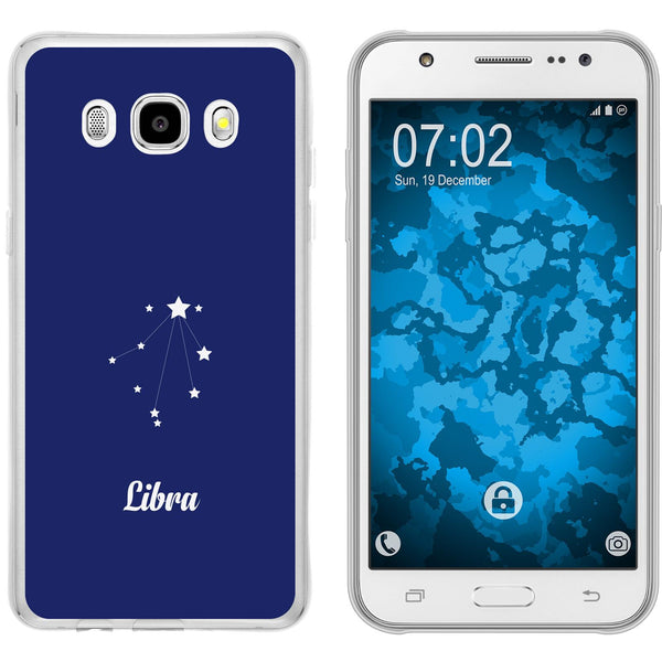 Galaxy J5 (2016) J510 Silikon-Hülle SternzeichenLibra M9 Cas