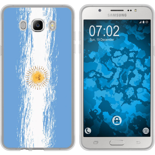 Galaxy J7 (2016) J710 Silikon-Hülle WM Argentinien M1 Case