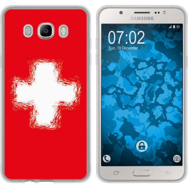 Galaxy J7 (2016) J710 Silikon-Hülle WM Schweiz M10 Case