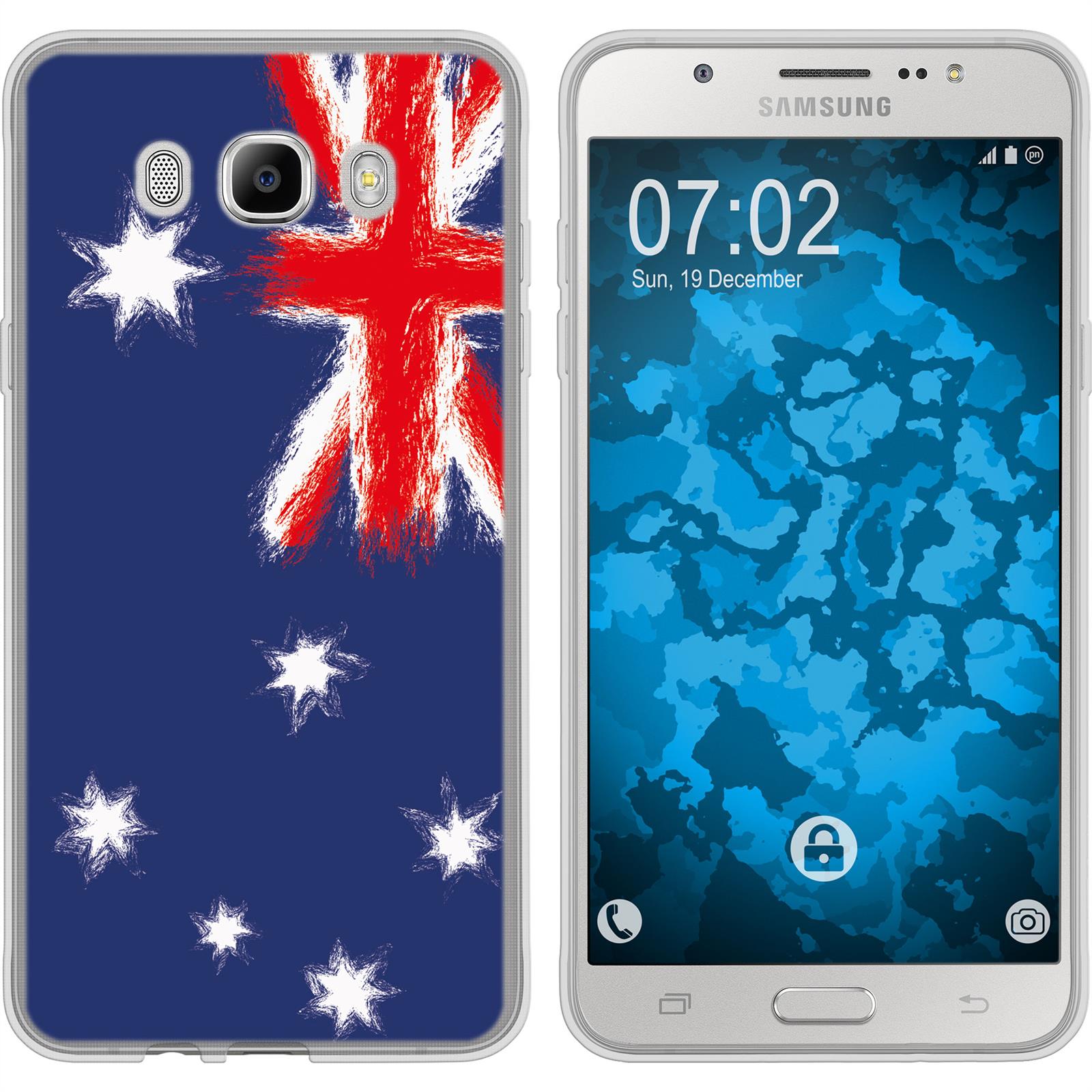 Galaxy J7 (2016) J710 Silikon-Hülle WM Australien M2 Case