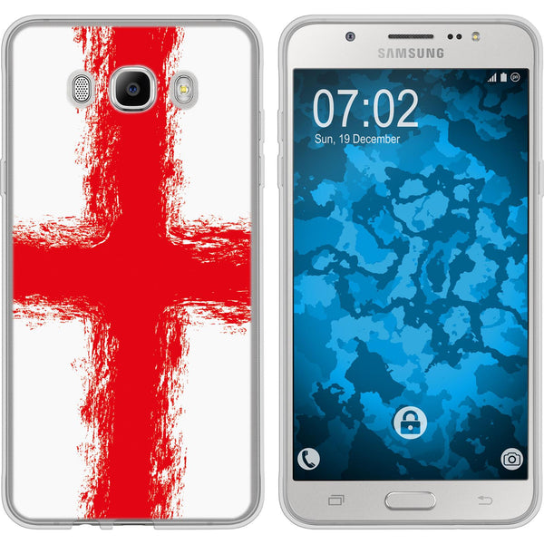 Galaxy J7 (2016) J710 Silikon-Hülle WM England M4 Case
