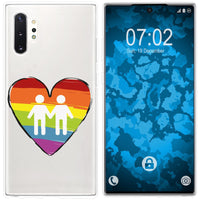 Galaxy Note 10+ Silikon-Hülle pride Männer M3 Case