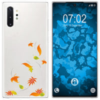 Galaxy Note 10+ Silikon-Hülle Herbst Blätter/Leaves M1 Case