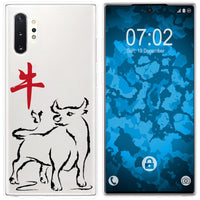 Galaxy Note 10+ Silikon-Hülle Tierkreis Chinesisch M2 Case