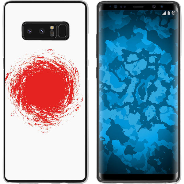 Galaxy Note 8 Silikon-Hülle WM Japan M7 Case