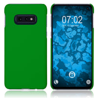 Hardcase für Samsung Galaxy S10e gummiert grün