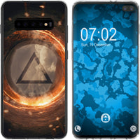 Galaxy S10 Plus Silikon-Hülle Element Feuer M3 Case