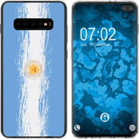 Galaxy S10 Plus Silikon-Hülle WM Argentinien M1 Case