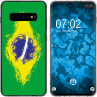 Galaxy S10 Plus Silikon-Hülle WM Brasilien M3 Case