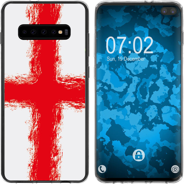 Galaxy S10 Plus Silikon-Hülle WM England M4 Case