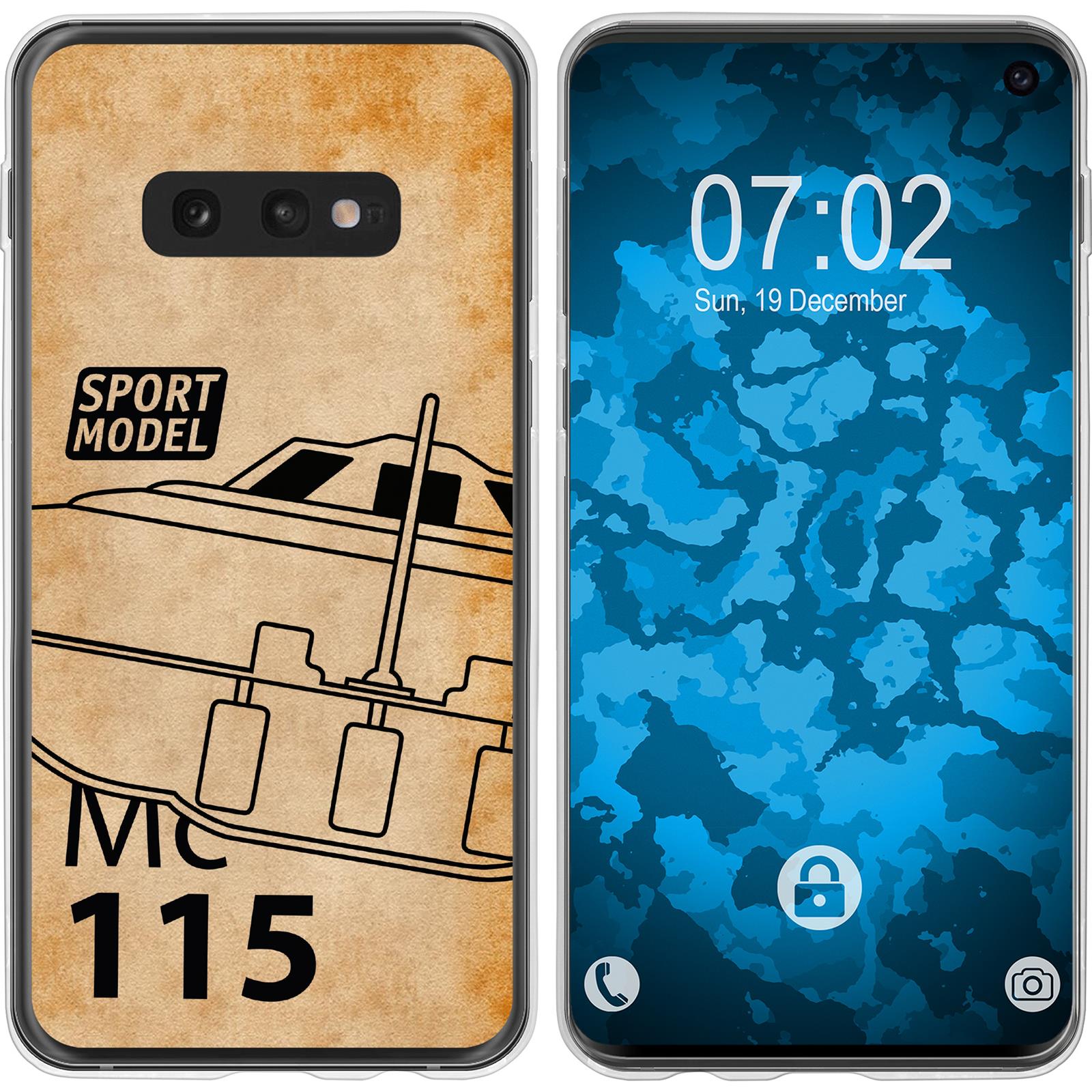 Galaxy S10e Silikon-Hülle Space U.F.O. M1 Case