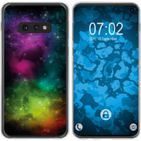 Galaxy S10e Silikon-Hülle Space Starfield M7 Case