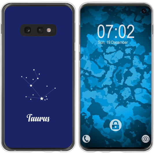 Galaxy S10e Silikon-Hülle SternzeichenTaurus M8 Case
