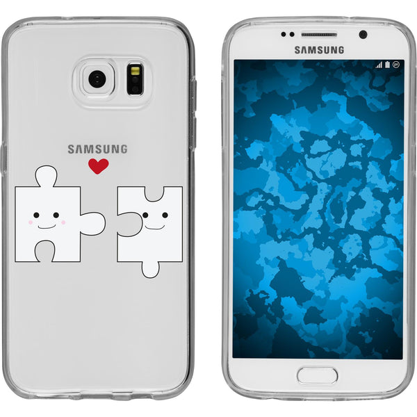 Galaxy S7 Silikon-Hülle in Love M1 Case