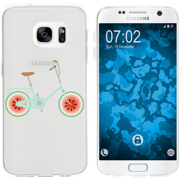 Galaxy S7 Silikon-Hülle Bike M3 Case