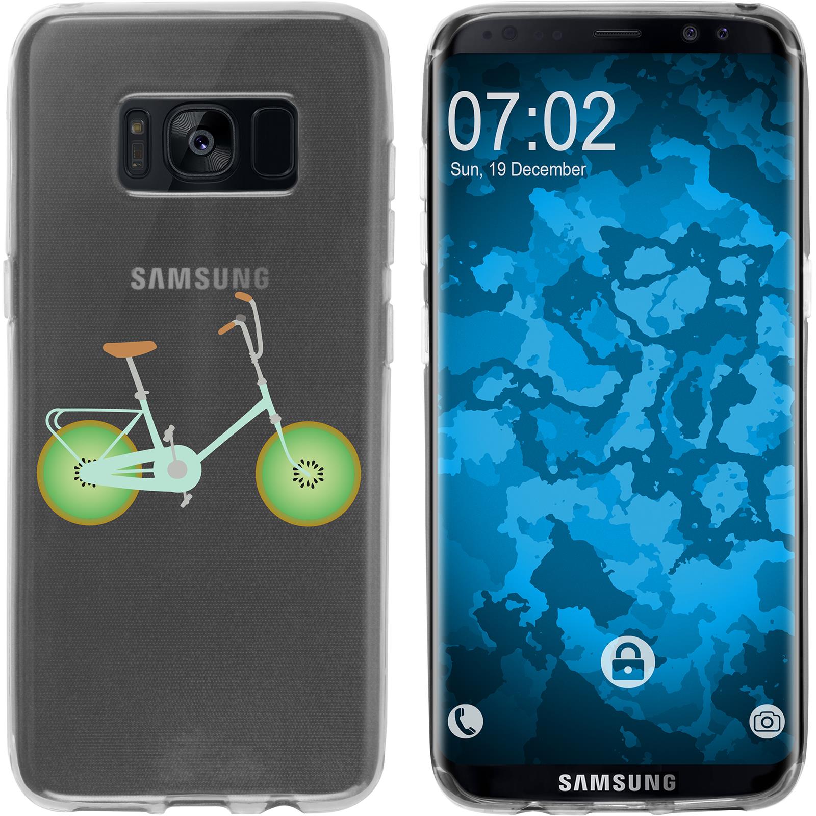 Galaxy S8 Silikon-Hülle Bike M1 Case