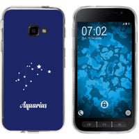 Galaxy Xcover 4 / 4s Silikon-Hülle SternzeichenAquarius M10