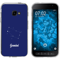 Galaxy Xcover 4 / 4s Silikon-Hülle SternzeichenGemini M12 Ca