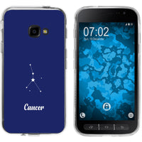 Galaxy Xcover 4 / 4s Silikon-Hülle SternzeichenCancer M3 Cas