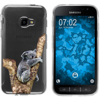 Galaxy Xcover 4 / 4s Silikon-Hülle Vektor Tiere Koala M9 Cas