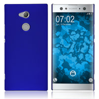 Hardcase für Sony Xperia XA2 Ultra gummiert blau