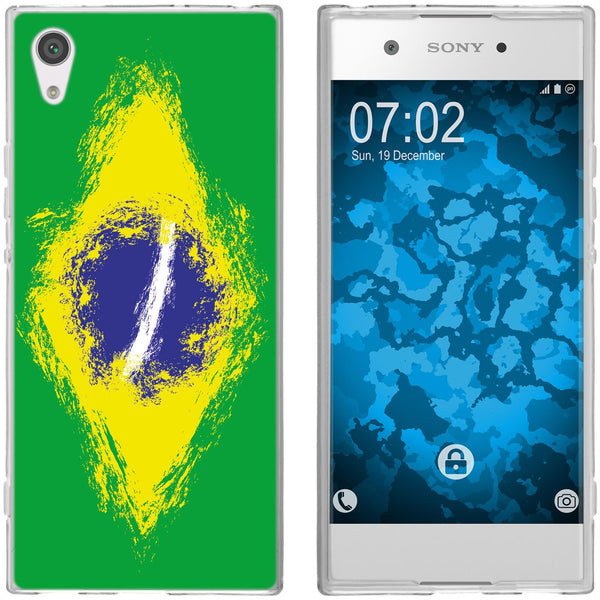 Xperia XA1 Silikon-Hülle WM Brasilien M3 Case