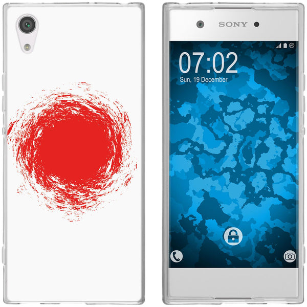 Xperia XA1 Silikon-Hülle WM Japan M7 Case