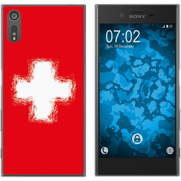 Xperia XZs Silikon-Hülle WM Schweiz M10 Case