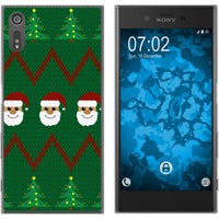 Xperia XZs Silikon-Hülle X Mas Weihnachten X-Mas Sweater M7