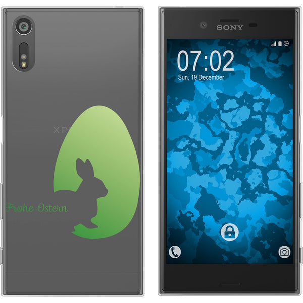 Xperia XZs Silikon-Hülle Ostern M2 Case