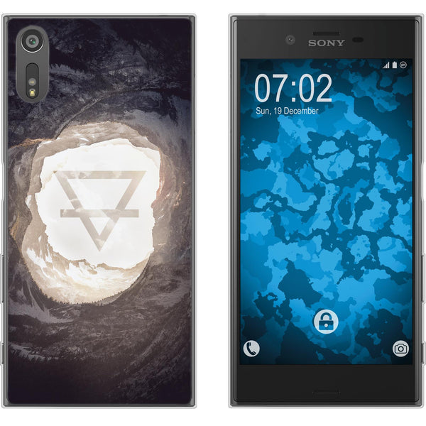 Xperia XZs Silikon-Hülle Element Erde M2 Case