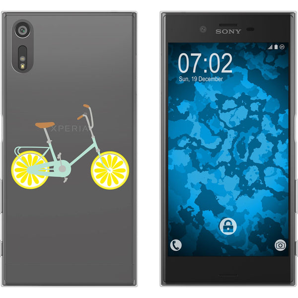 Xperia XZs Silikon-Hülle Bike M5 Case