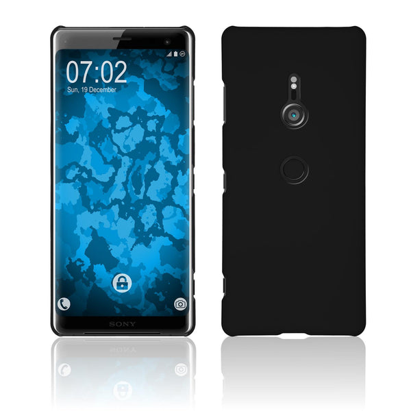 Hardcase für Sony Xperia XZ3 gummiert schwarz