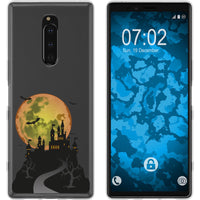 Xperia 1 Silikon-Hülle Herbst Spukschloss M4 Case