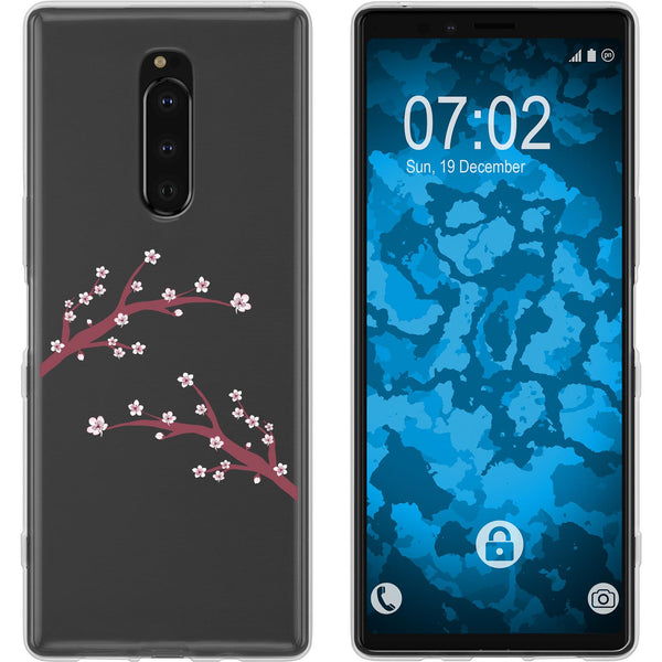 Xperia 1 Silikon-Hülle Ostern M1 Case