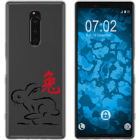 Xperia 1 Silikon-Hülle Tierkreis Chinesisch M4 Case