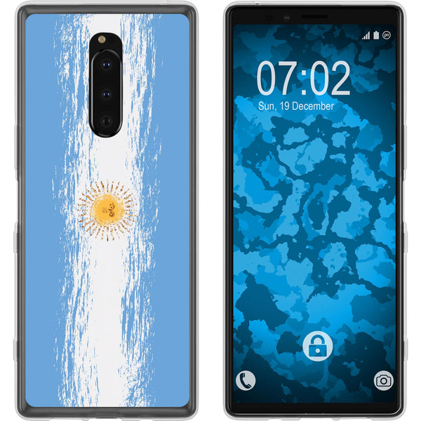 Xperia 1 Silikon-Hülle WM Argentinien M1 Case