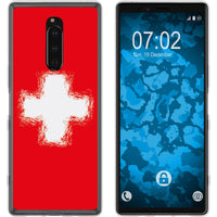 Xperia 1 Silikon-Hülle WM Schweiz M10 Case