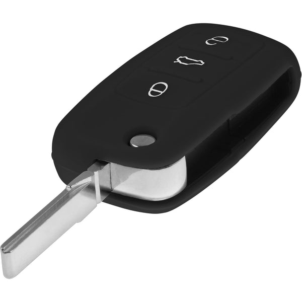 Silikon Schlüssel Hülle für die  VW 3-Tasten Fernbedienung i