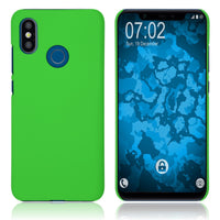 Hardcase für Xiaomi Mi 8 gummiert grün